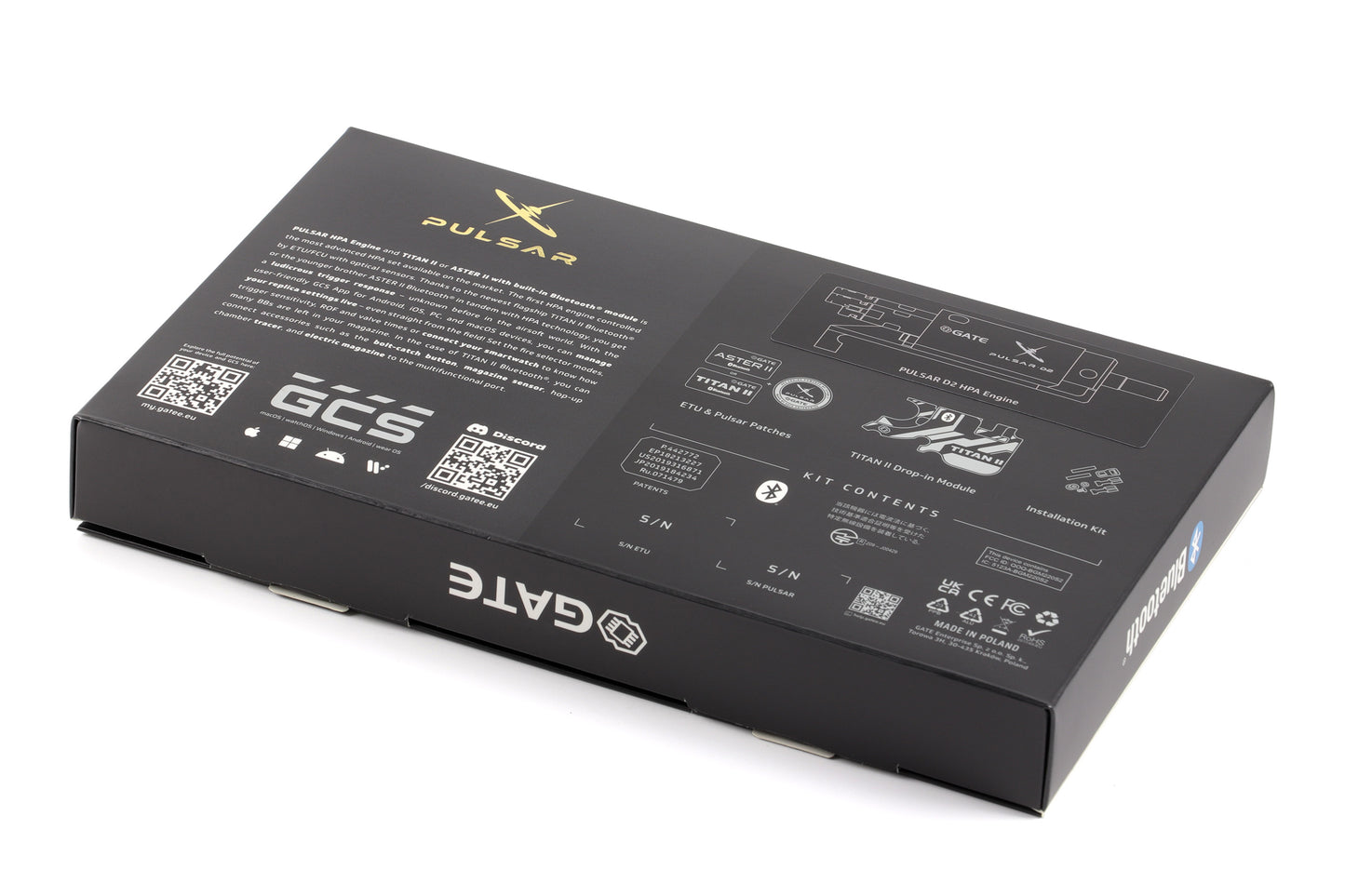 PULSAR D2 silnik HPA - zestaw do GB V3 z ASTER II Bluetooth®