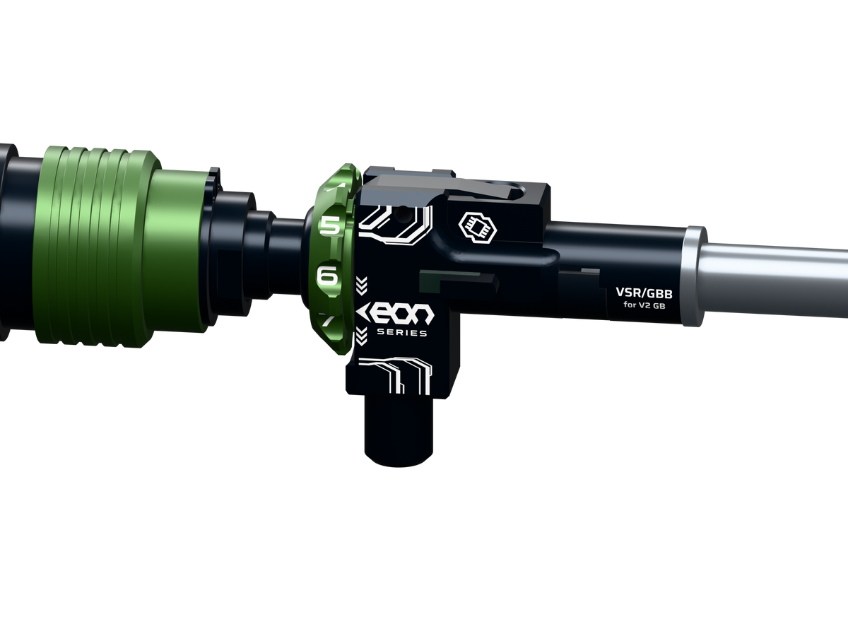 HUSAR · V2 · detal komory hop-up