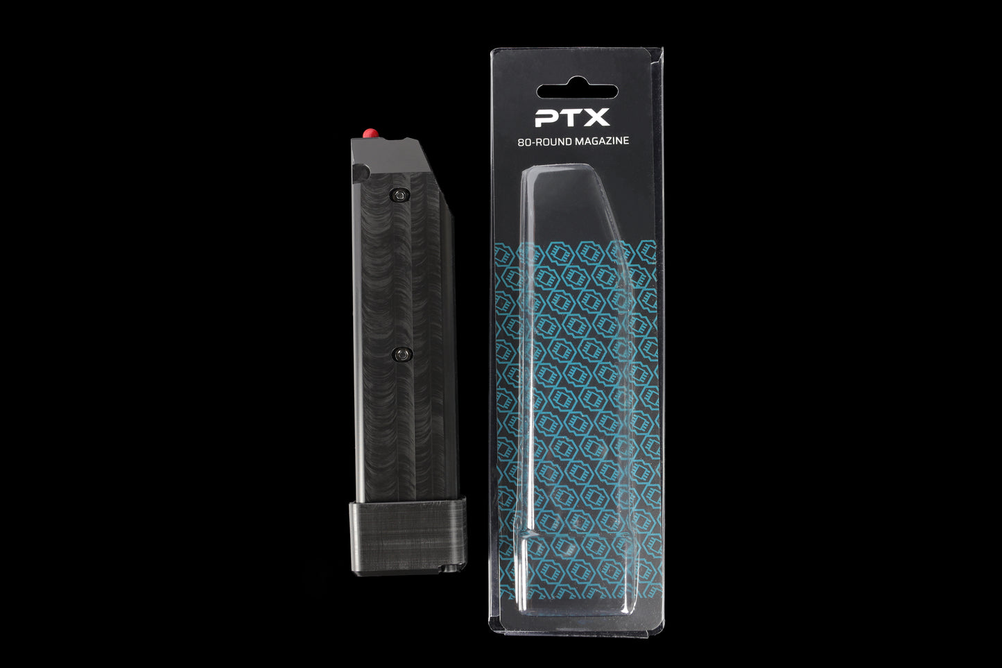 Magazynek typu Mid-Cap o pojemności 80 BB do pistoletu GATE PTX HPA