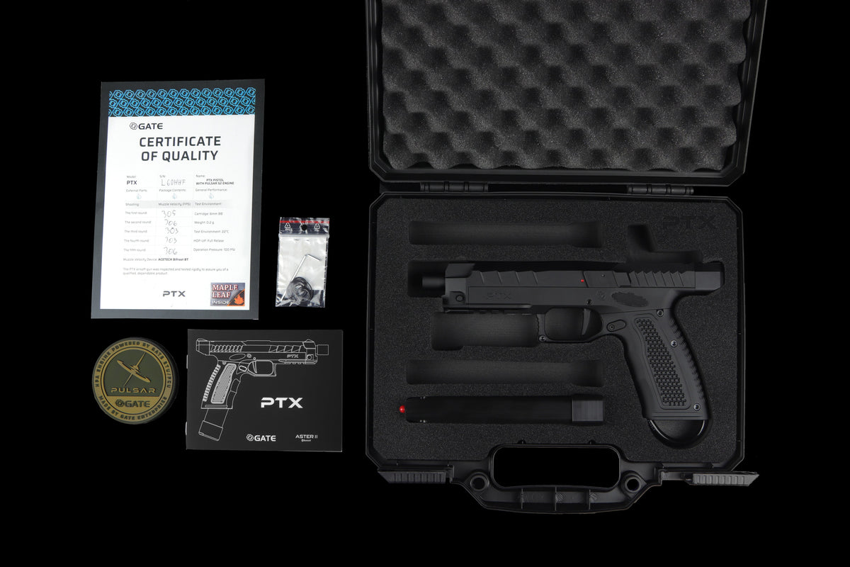Pistolet GATE PTX z silnikiem HPA PULSAR S2 V31