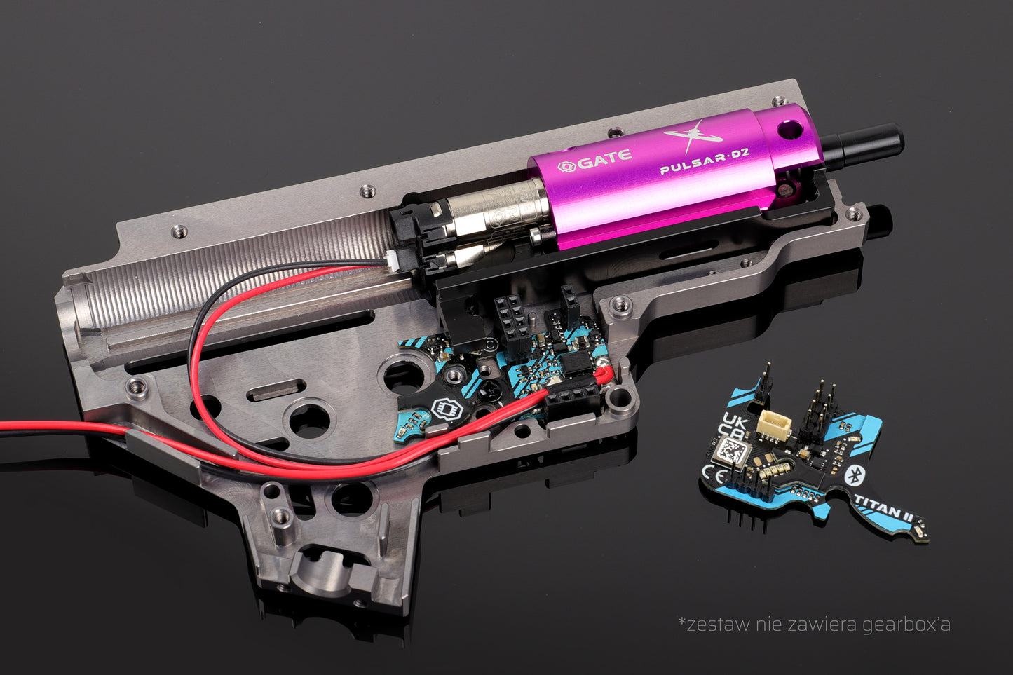 PULSAR D2 silnik HPA - zestaw z TITAN II Bluetooth®