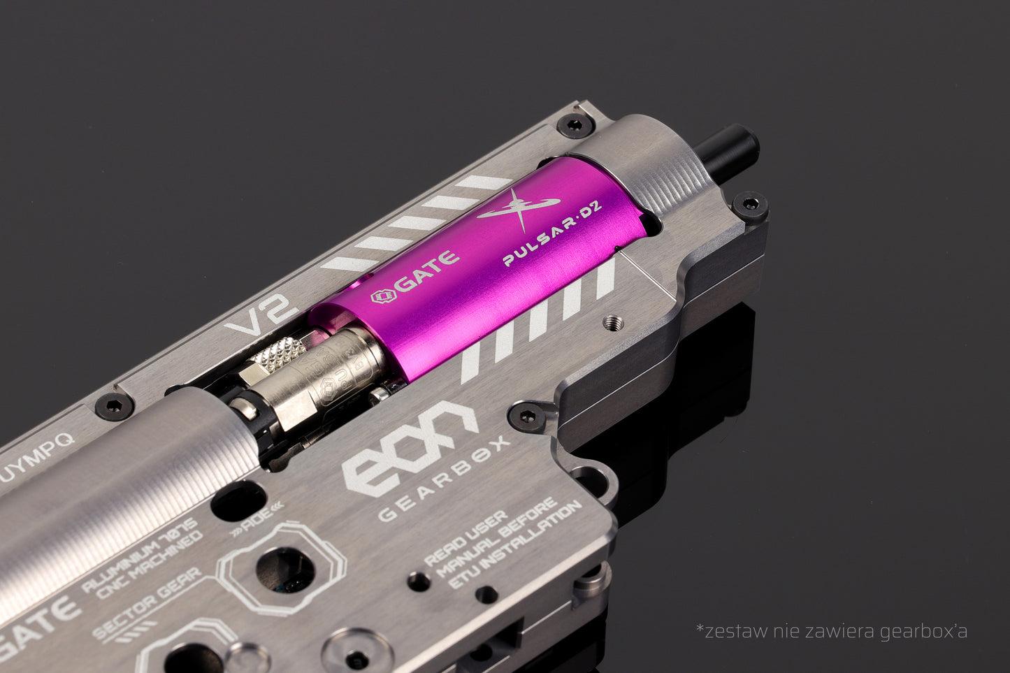 PULSAR D2 silnik HPA - zestaw z TITAN II Bluetooth®
