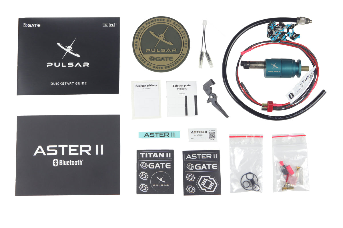 PULSAR S jednozaworowy silnik HPA w zestawie z ASTERem II Bluetooth® EXPERT do GB V2