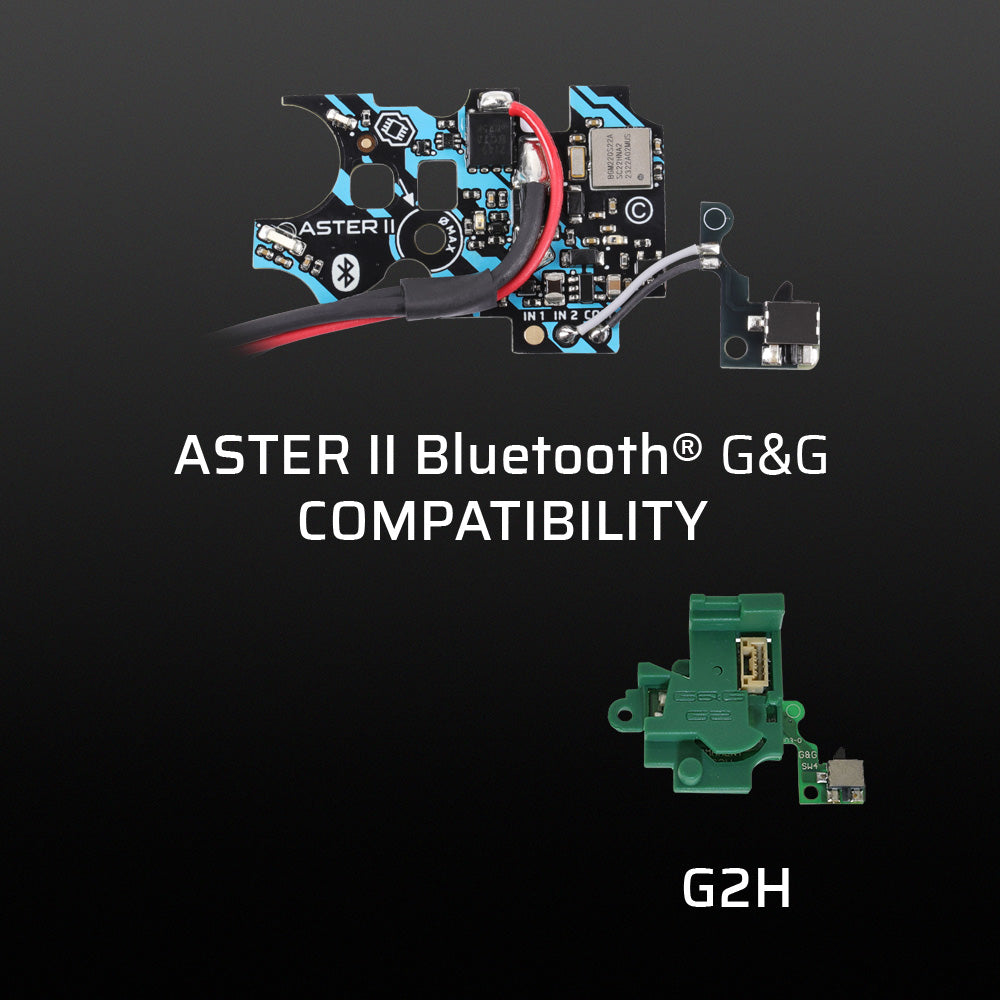ASTER II Bluetooth® EXPERT dedykowany dla G&G G2/G2H + Regulowany Quantum Trigger 2 [AEG & HPA]