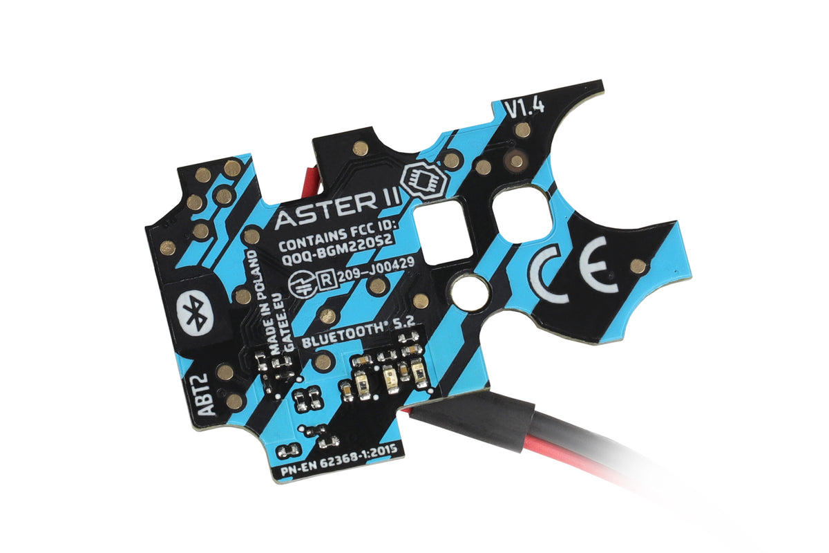 Oryginalny układ ASTER II Bluetooth w wersji V2, z optycznym czujnikiem spustu